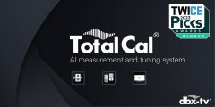 dbx-tv Total Cal (总调音) 喜获 「TWICE CES PICKS」奖项